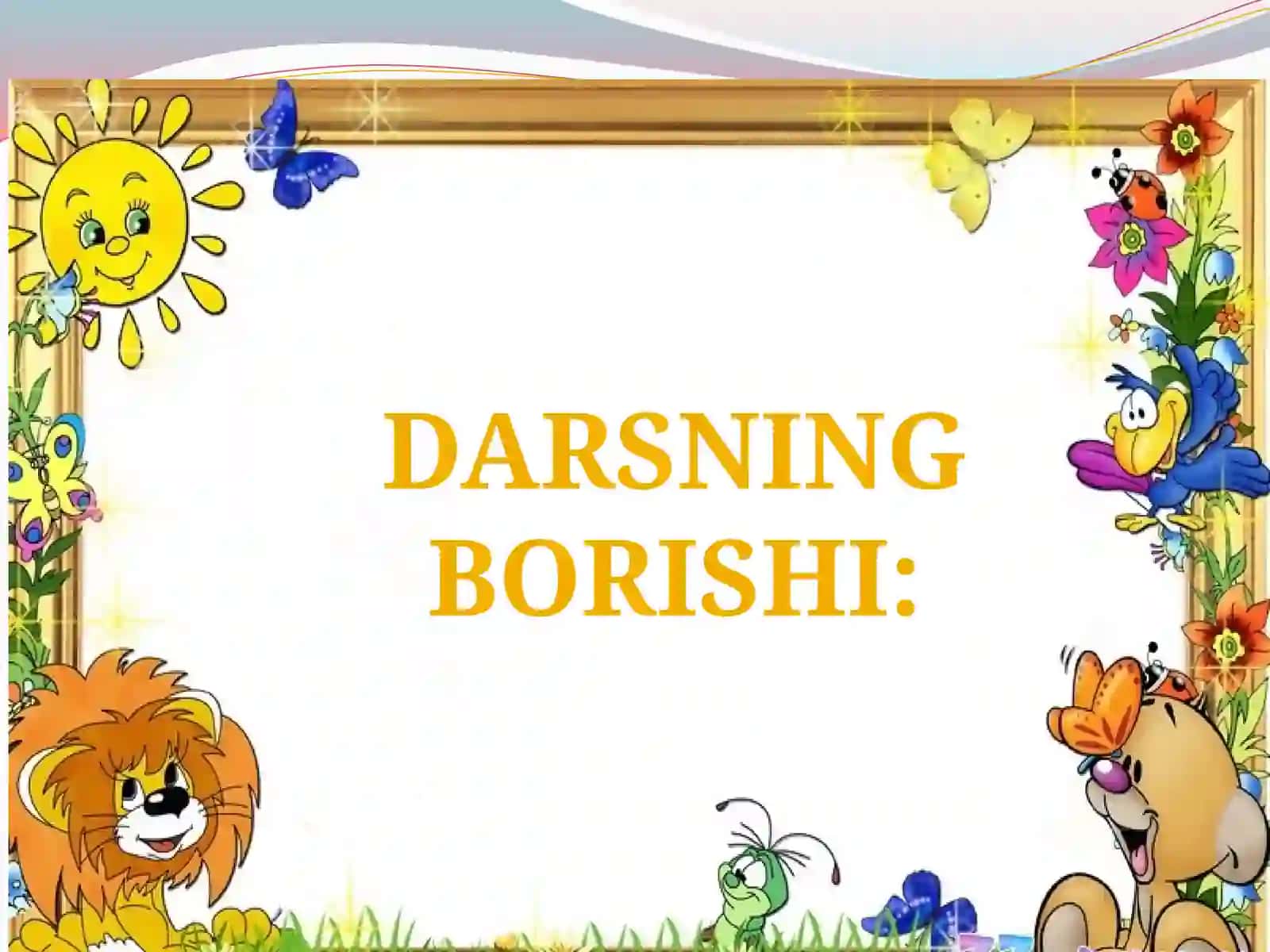 Tabiatshunoslik fanidan 1 soatlik dars ishlanmasi 3