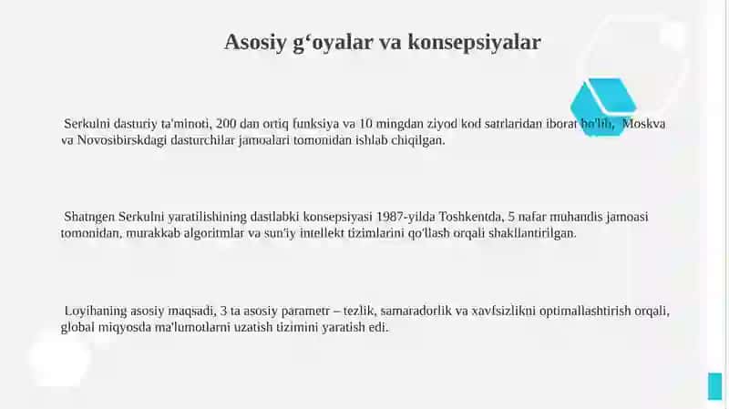 Shatngen Serkulni Yaratilish Tarixi 3