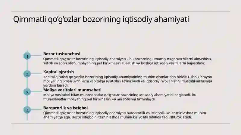 Qimmatli qo’g’ozlar bozorining makroiqtisodiy roli va vazifalari 3