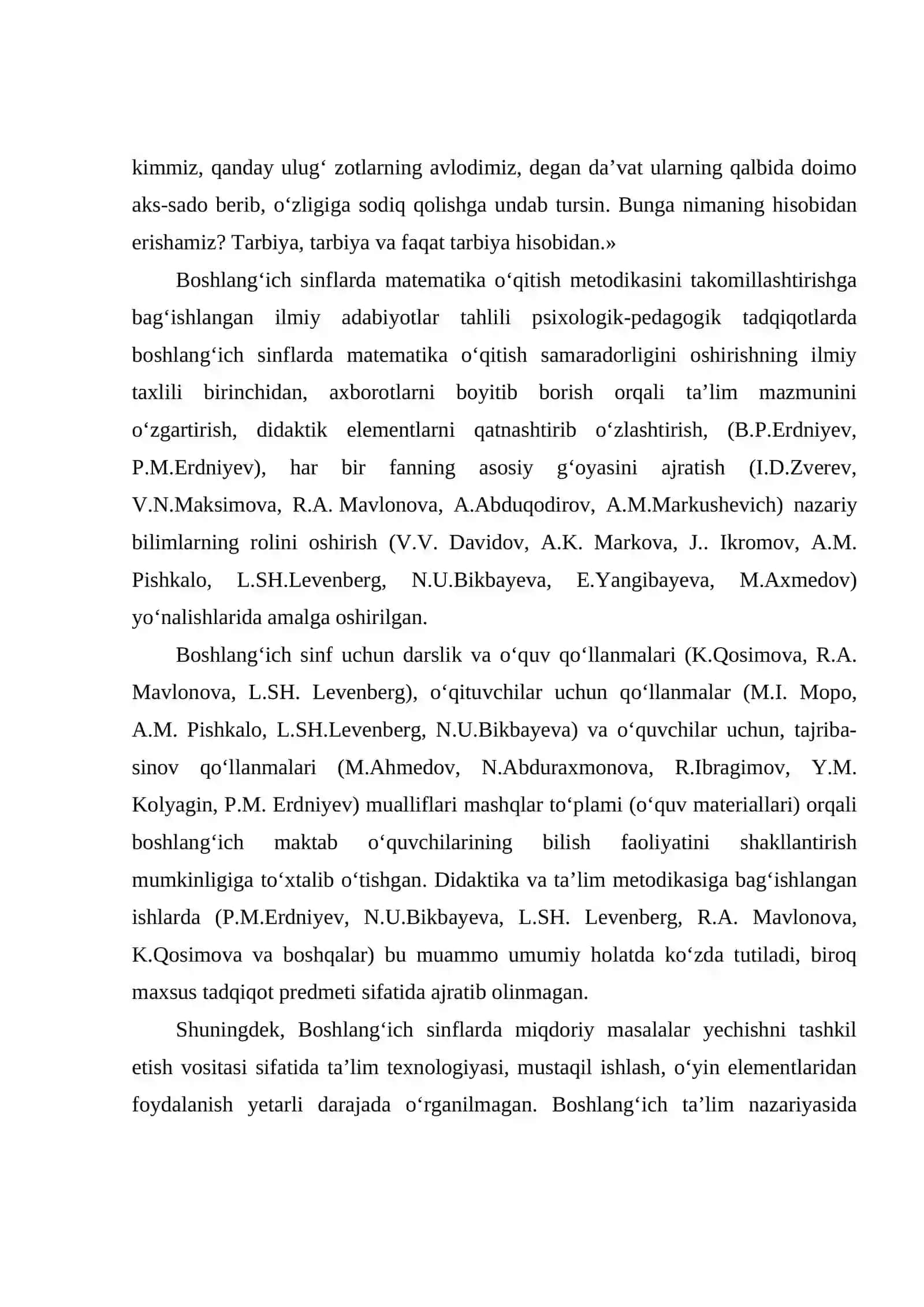 BOSHLANG’ICH SINF O’QUVCHILARIGA MIQDORLARNI O’RGATISH 3