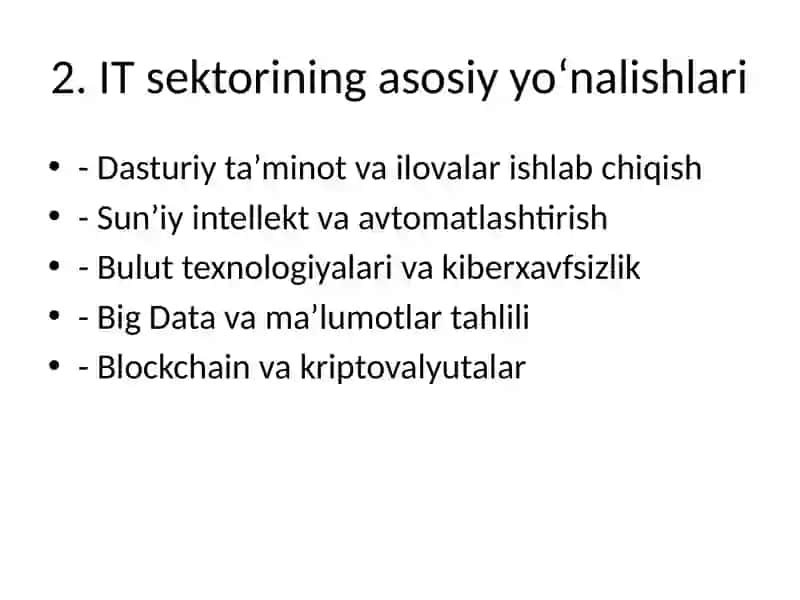 RAQAMLI IQTISODIYOTDA IT SEKTORI 3