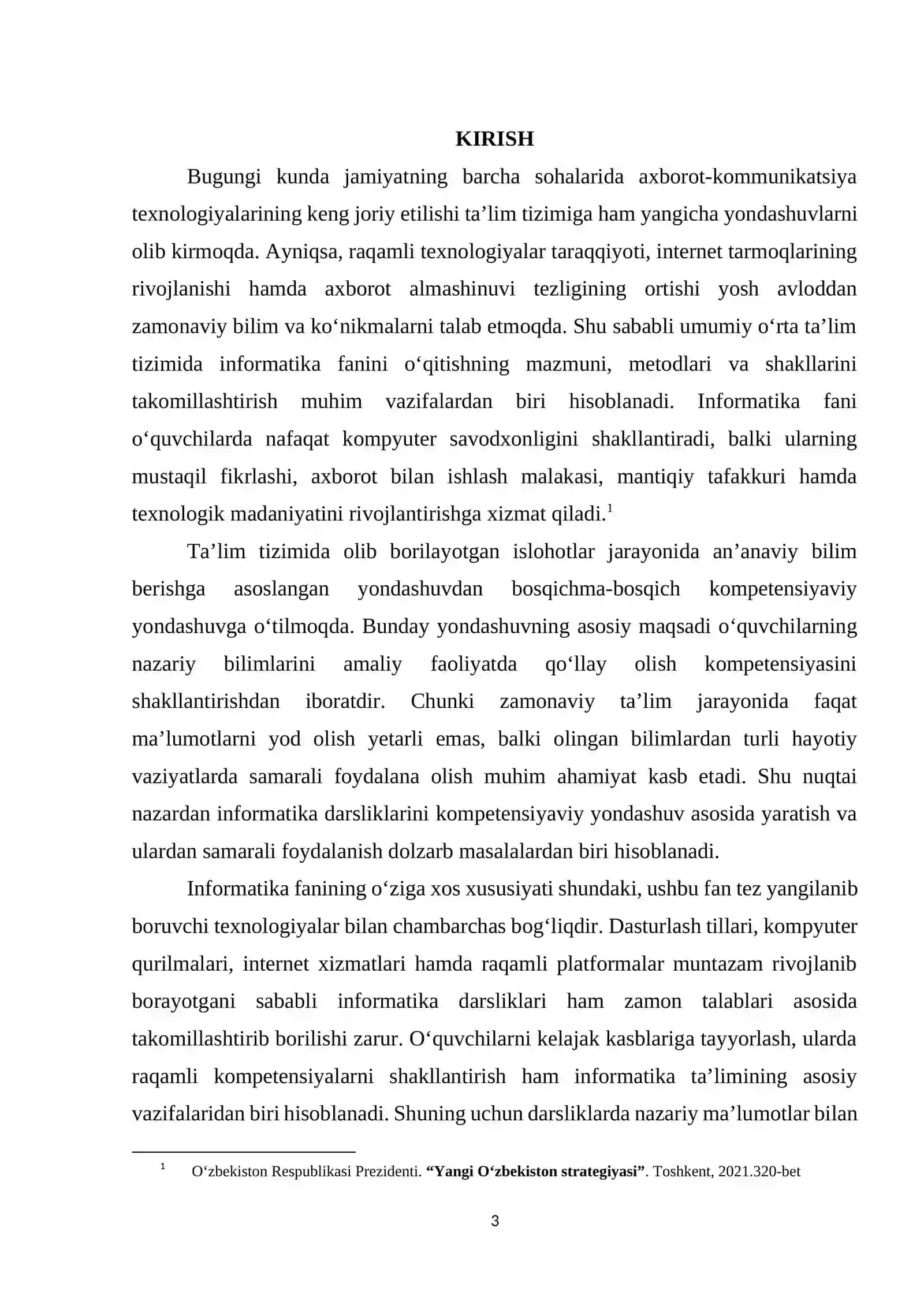 Informatika darsliklarida kompetensiyaviy yondashuvni tatbiq etish 3