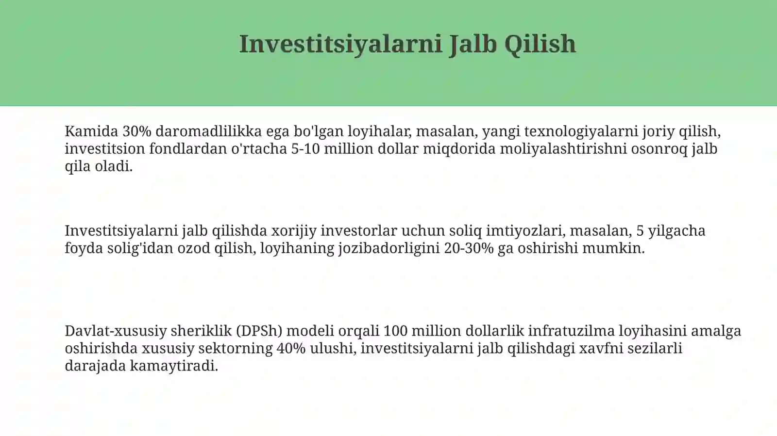 Iqtisodiy Bazaning Asosiy Tushunchalari 3