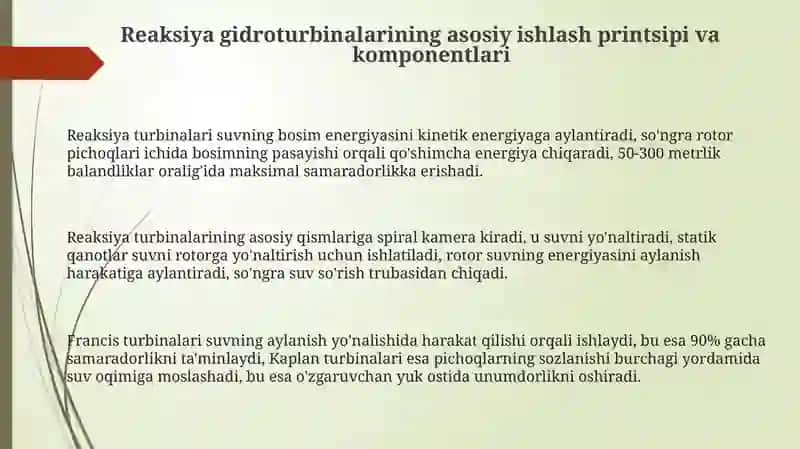 Reaktivgidrotrubinalarning ishlash jarayoni 3