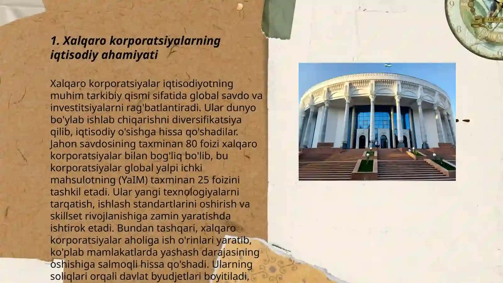 Xalqaro korporatsiyalar xalqaro moliya munosabatlari subʼekti sifatida 3