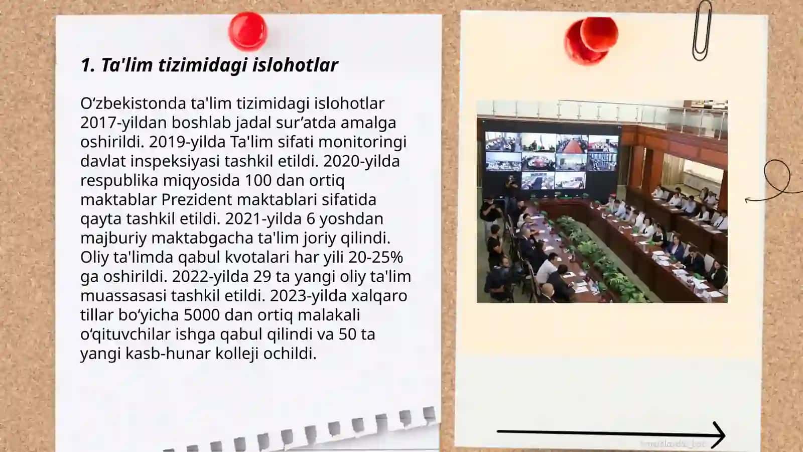 Ta'lim tizimidagi islohotlar 3