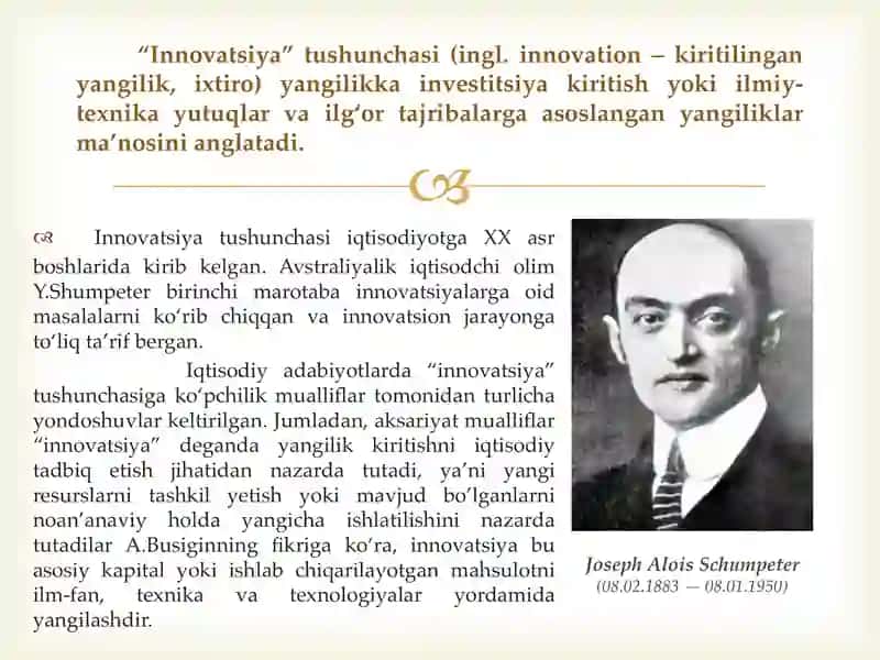 INNOVATSIYA VA INNOVATSION FAOLIYAT TUSHUNCHASI 3