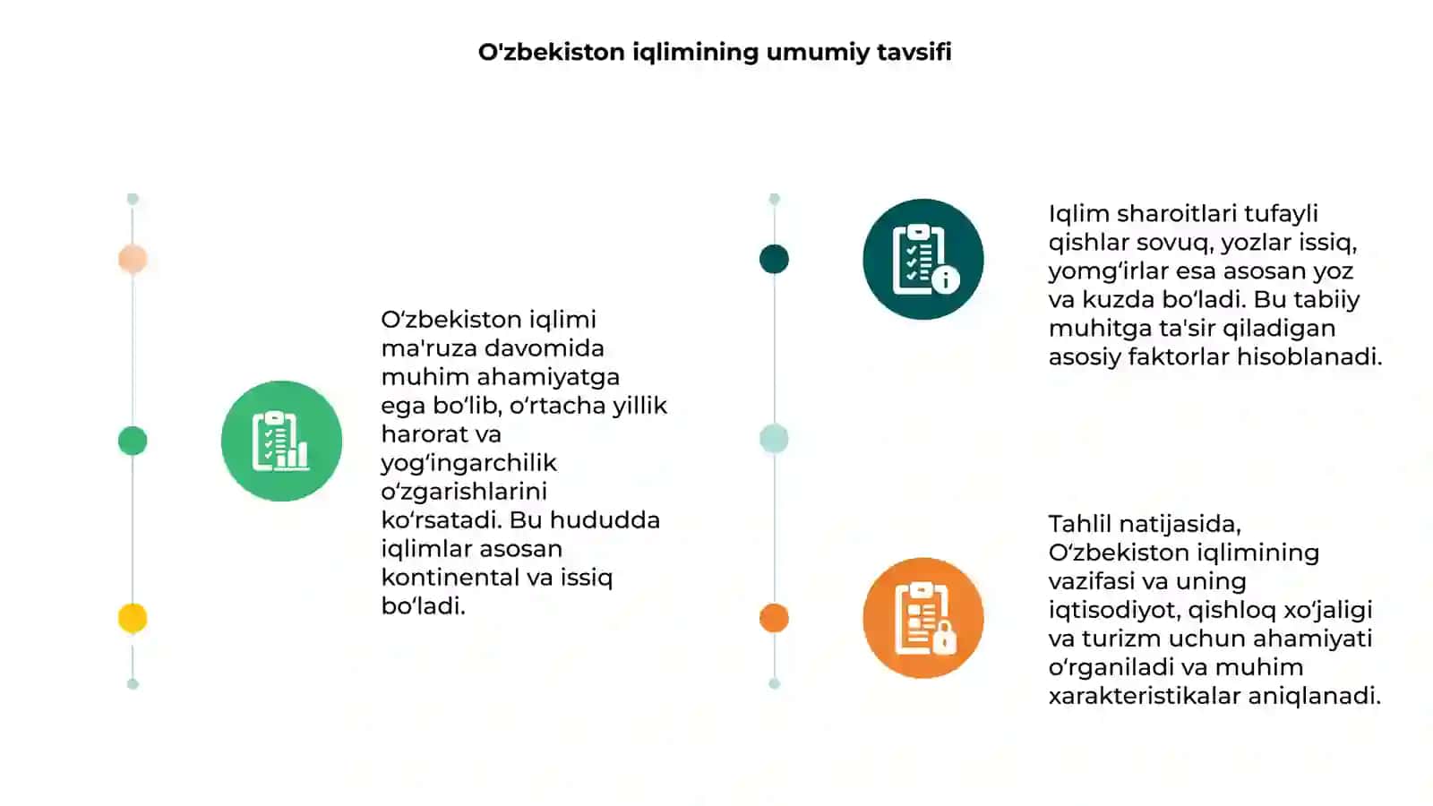 O'zbekiston iqlimiga umumiy tavsif 3