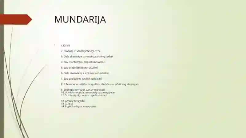 219-B guruhtalabasi Bahodirov Boburmirzoning gigienafanidan mustaqilish Dalasharoitidasuvta'minotmanbaitanlash 3
