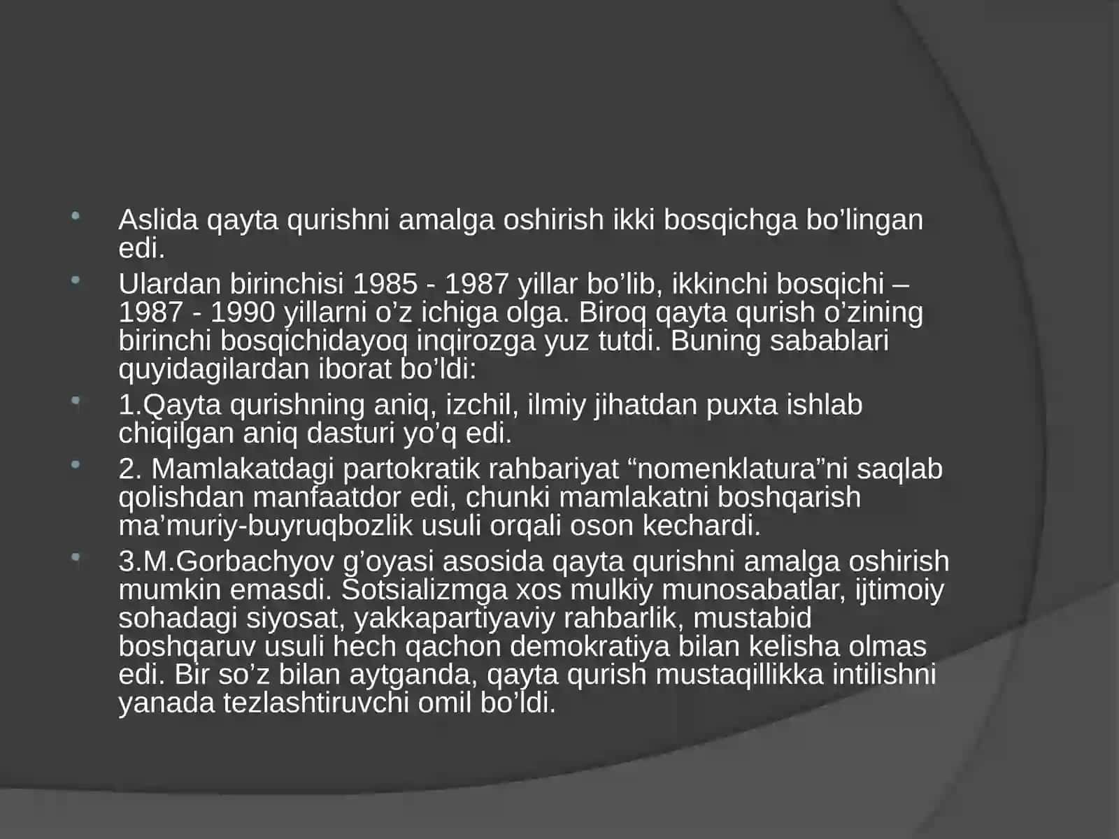 Mustaqil O‘zbekiston Respublikasining Tashkil Topishi va Tarixiy Ahamiyati 3