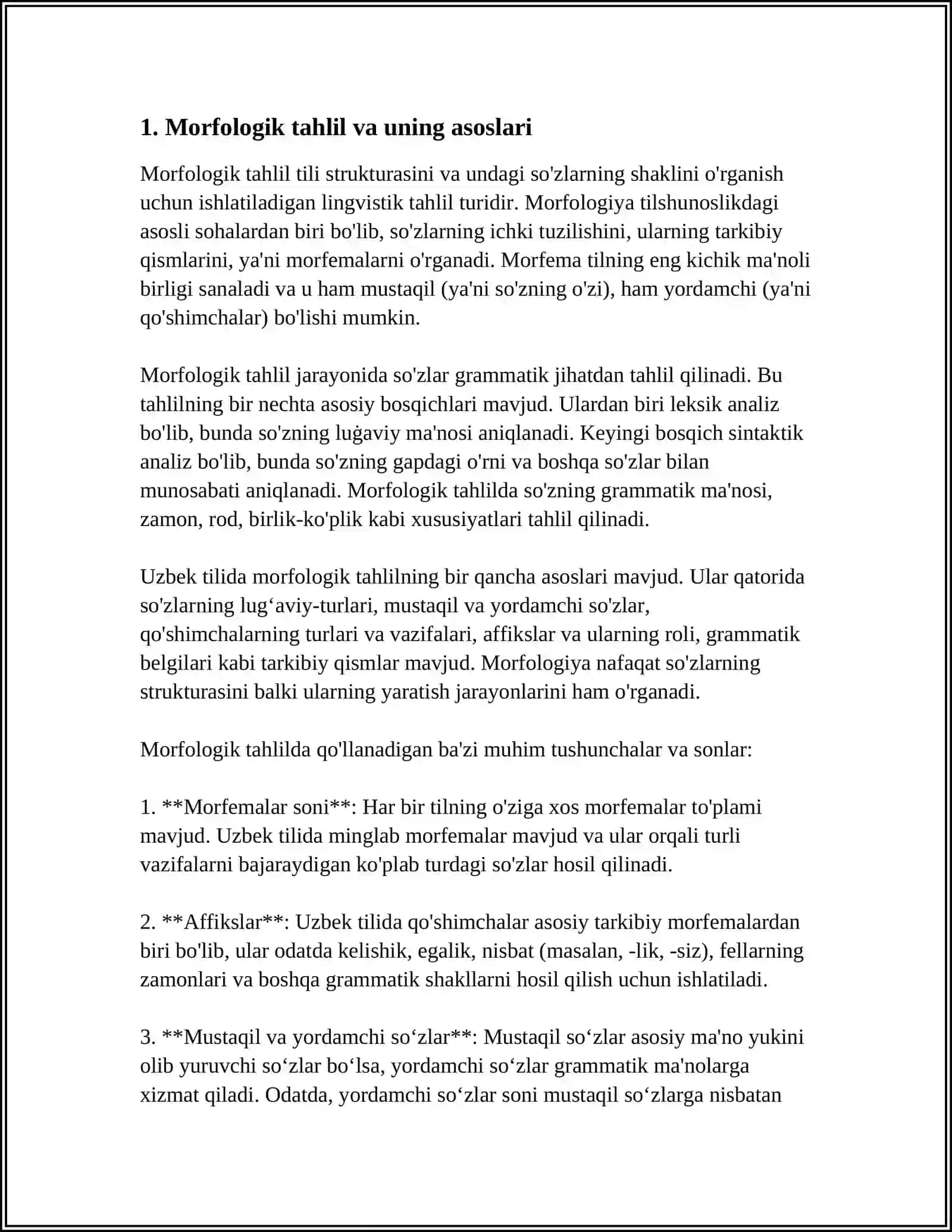 DIE GRAMMATIK DES MORPHOLOGISCHEN WORTAUFBAUS 3