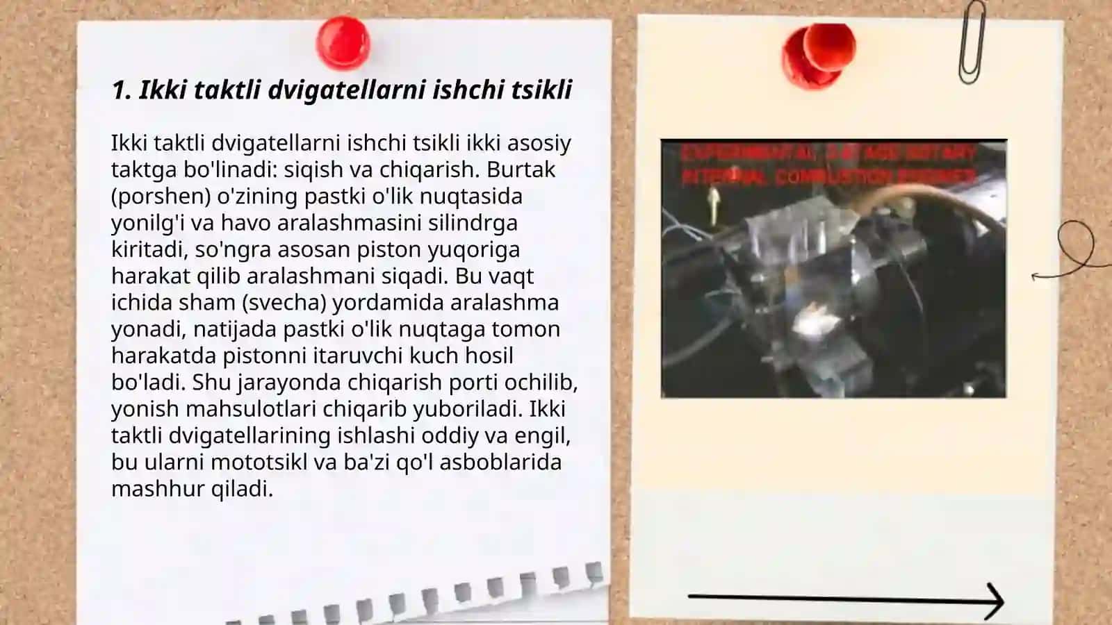 Ikki va to’rt taktli ichki yonuv dvigatellarni ishchi tsikllari 3