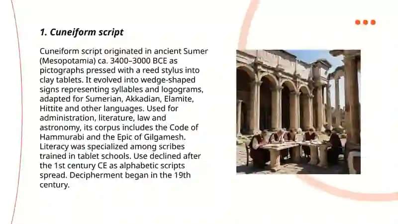 Cuneiform Script 3