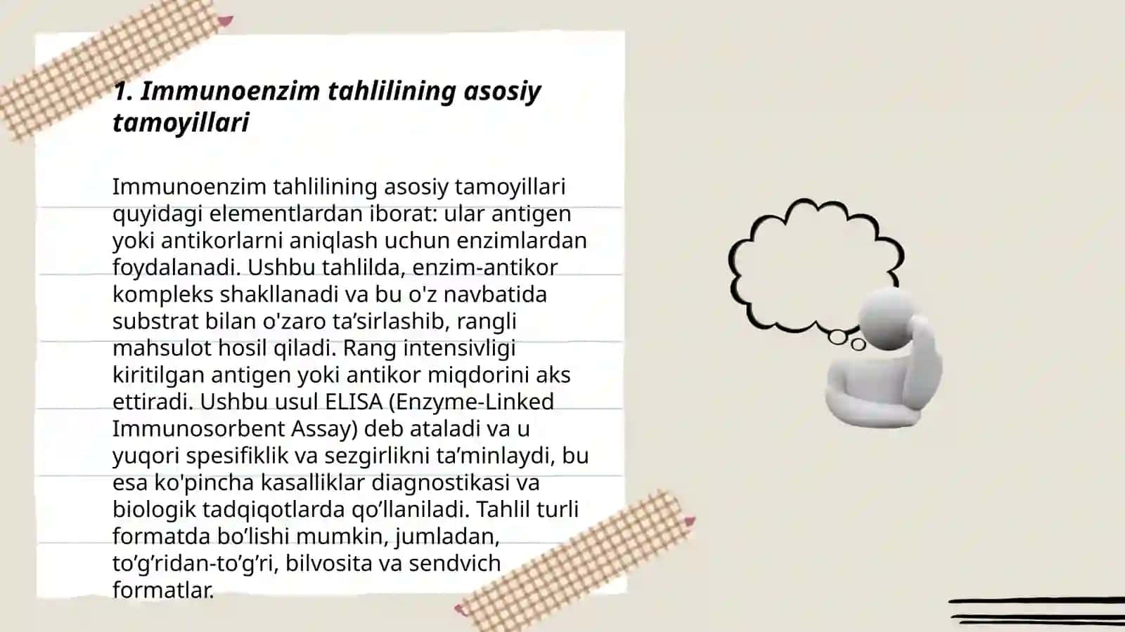 Immunoenzim taxlilining gomogen usuli 3