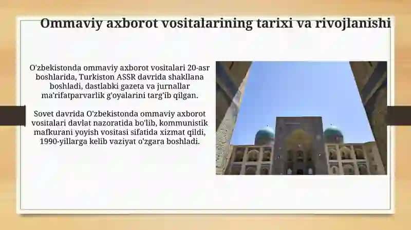 Ommaviy axborot vositalari 3