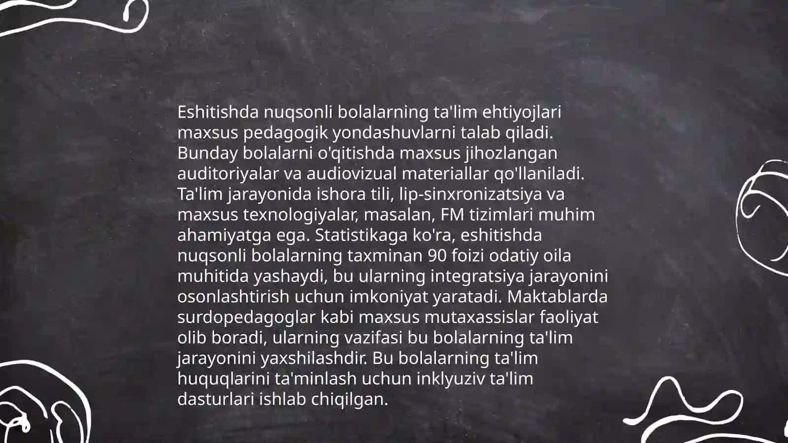 Eshitishda nuqsoni boʻlgan bolalar maktabida talim jarayonlarining oʻziga hos xususiyatlari 3