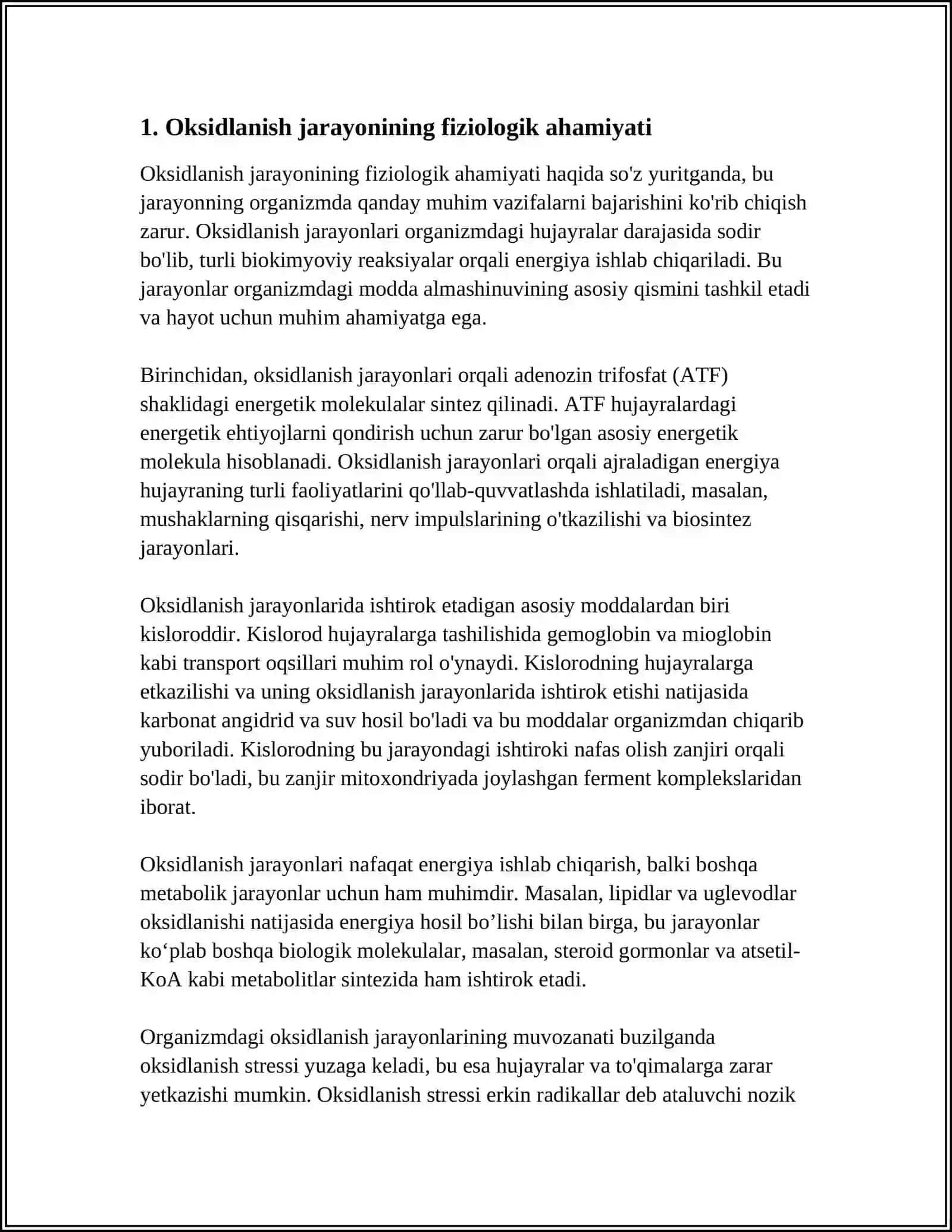 OKSIDLANISH JARAYONIDA OLINADIGAN DORI PREPARATLARI 3