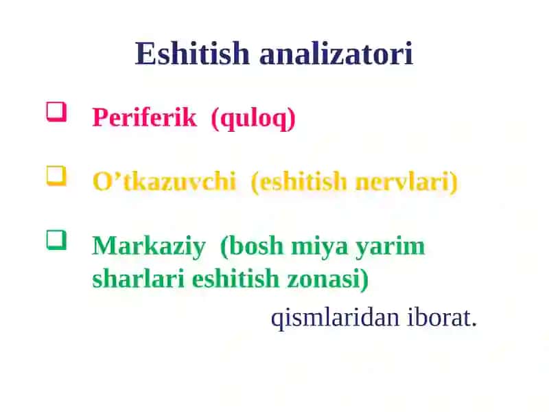 AKUSTIKA ASOSLARI 3
