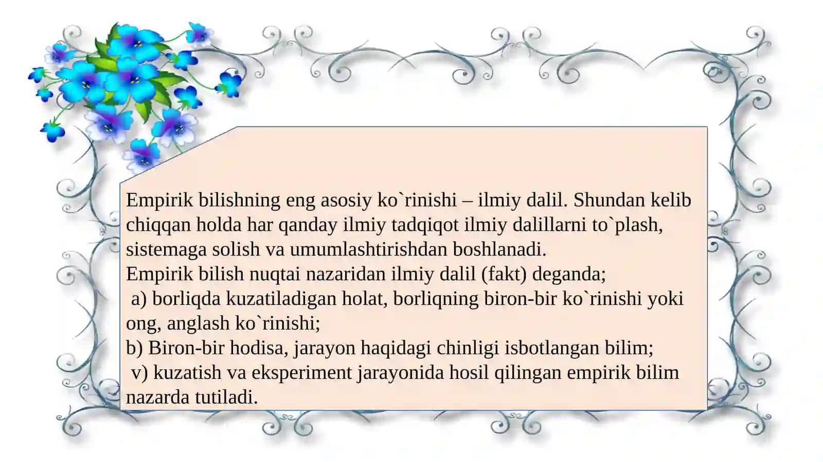 Ilmiy tadqiqot vositalari va metodlari. Ilmiy tadqiqotda tarixiylik va mantiqiylik 3