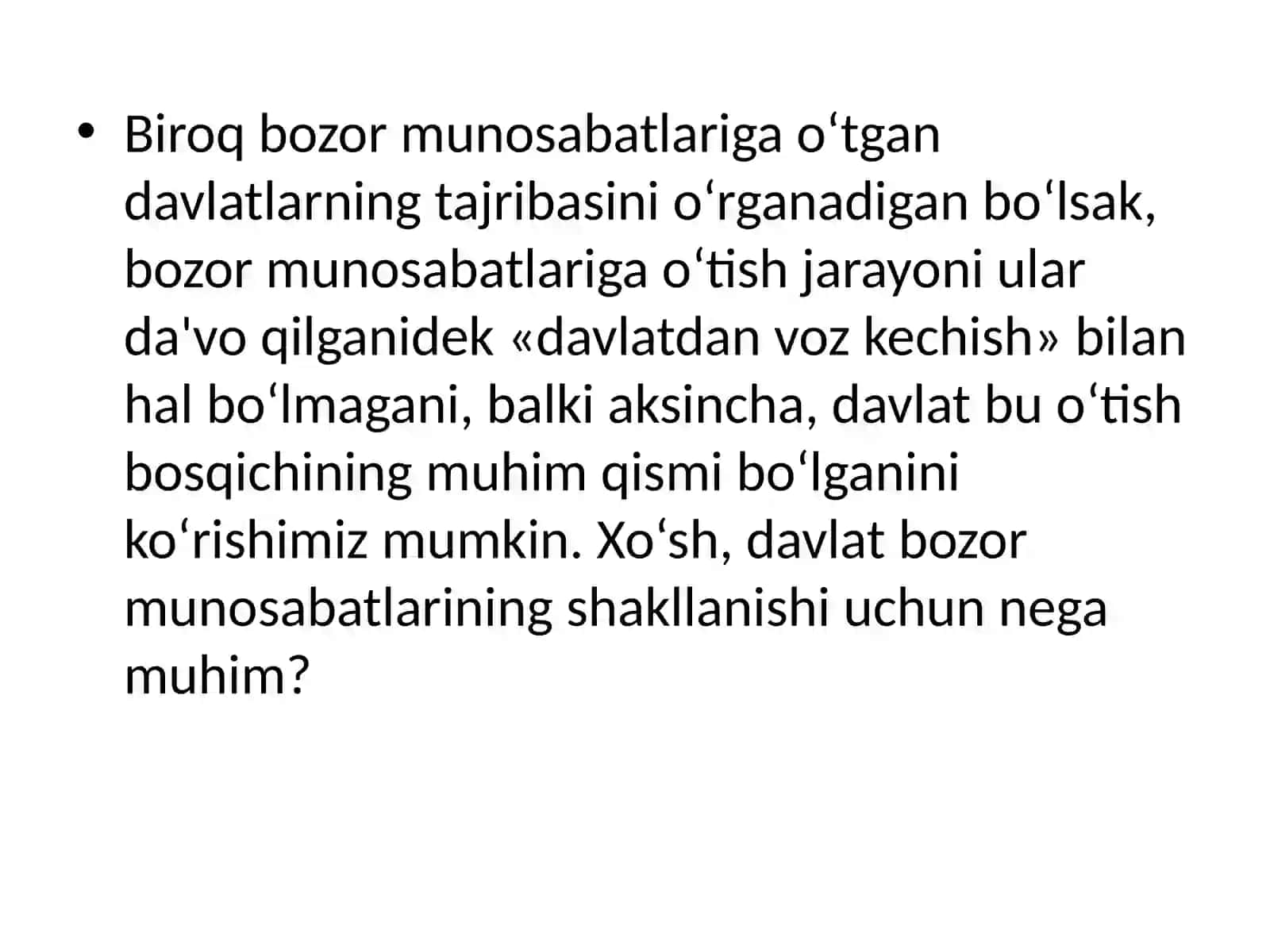 IQTISODIYOTDA DAVLATNING ROLI 3