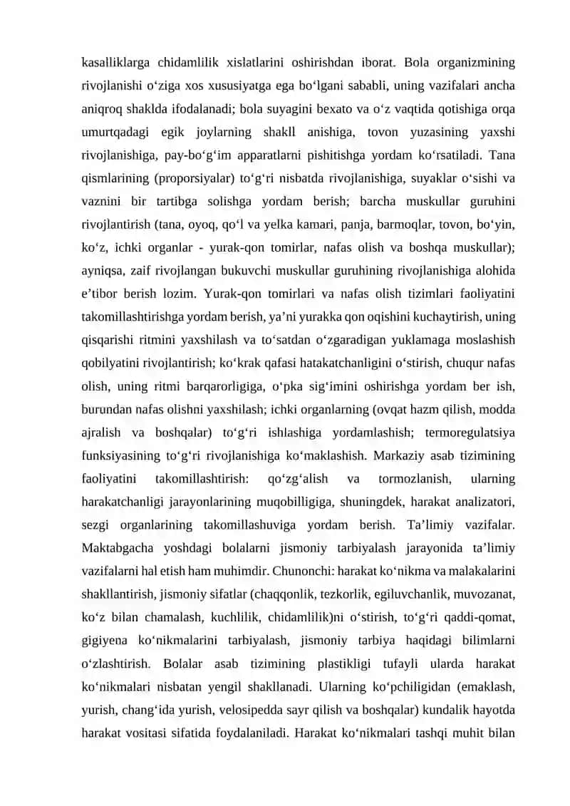 Maktabgacha ta’limda jismoniy tarbiya metodikasi 3