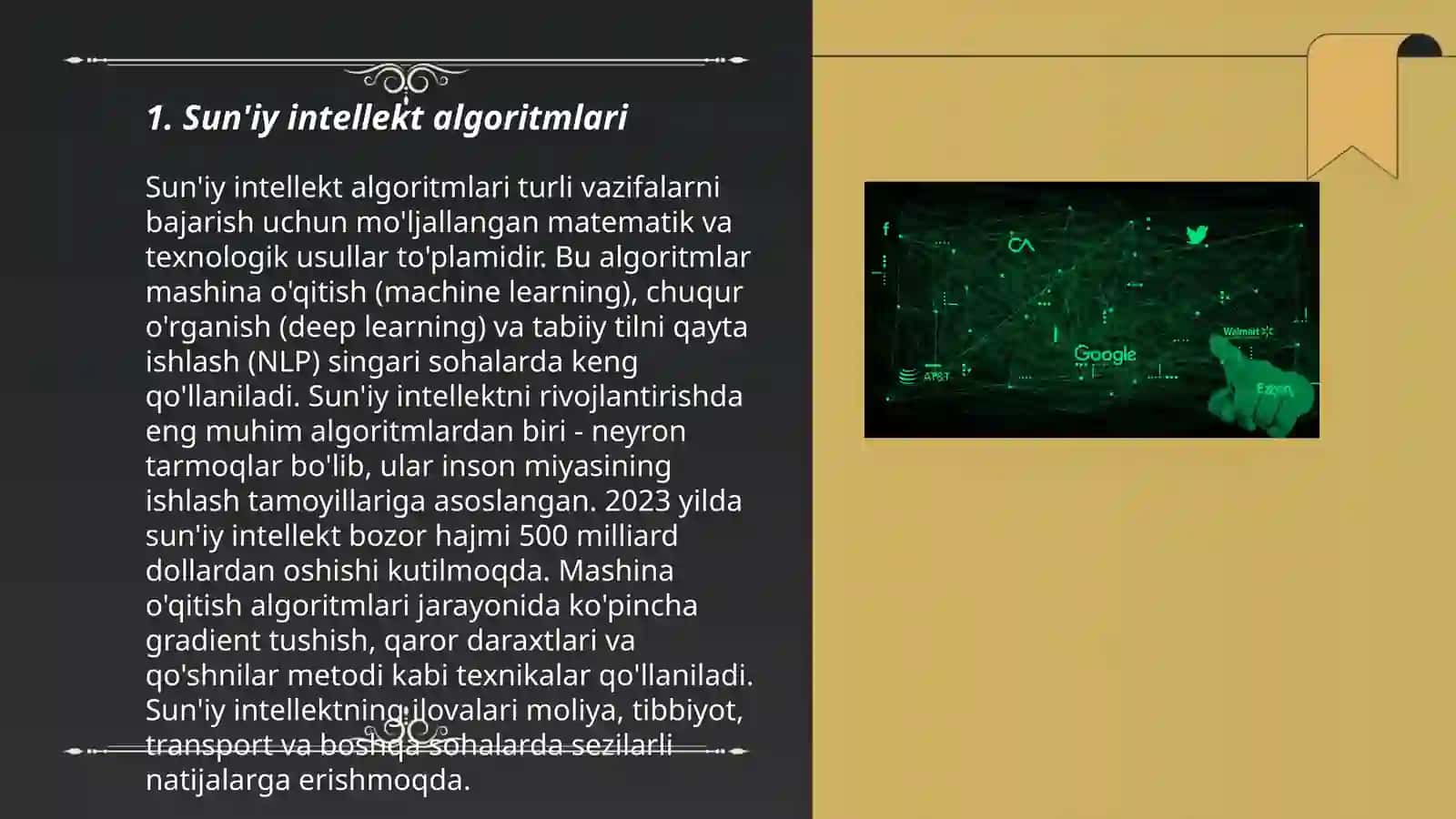 Sun'iy intellekt algoritmlari 3
