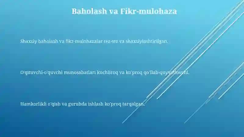 Boshlang'ich sinflarda oz komplektli maktablarda o'qitish xususiyatlari 3