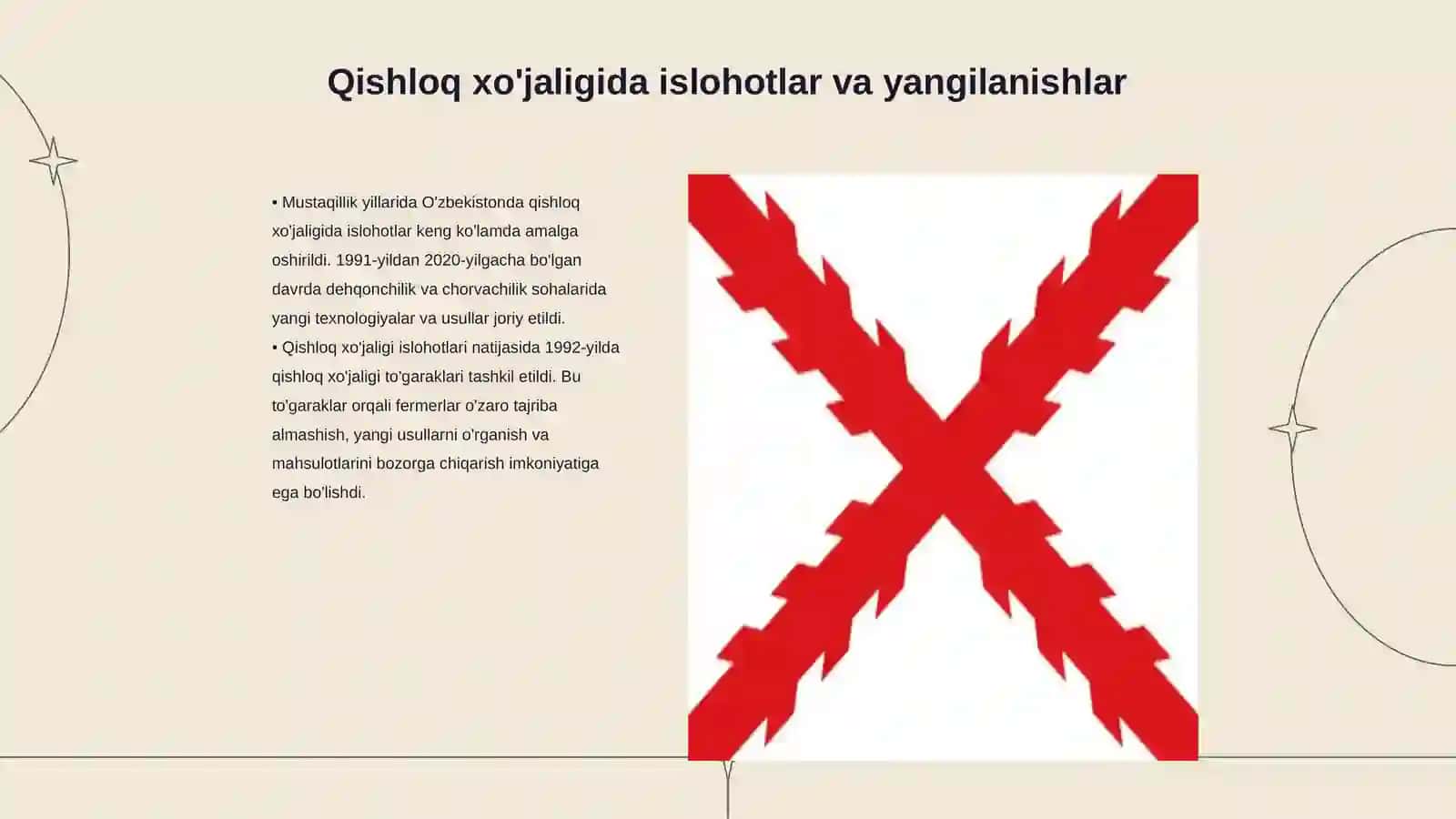 Mustaqillik yillarida qishloq xo'jaligi va sanoat sohasidagi o'zgarishlar 3