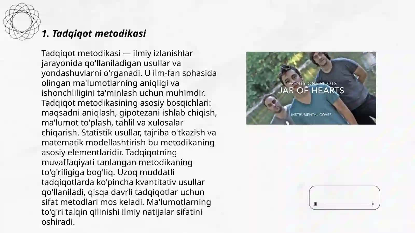Akademik koʻnikmalar va kaspiy kontitentlik asoslari 3