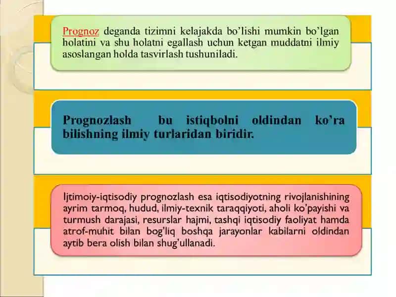Ijtimoiy-iqtisodiy jarayonlarni prognozlashda ekonometrik modellarni qo’llanilishi 3