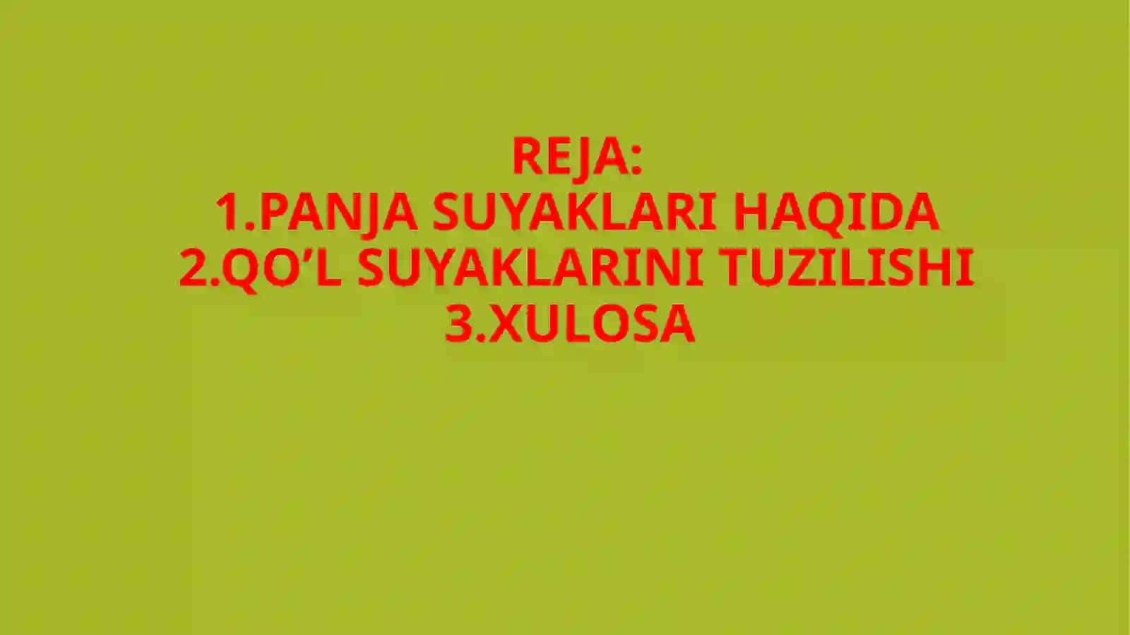 Yelka kamarisuyaklari va yelka suyagi bilakatlari 3