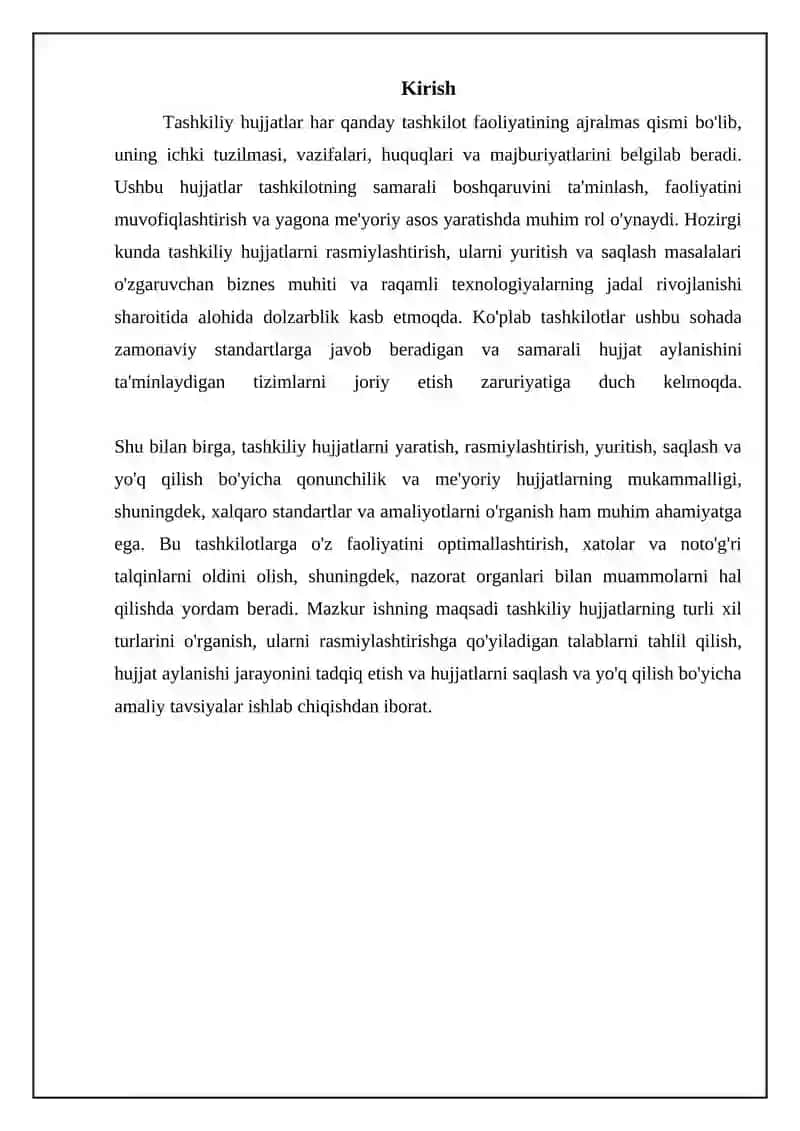 Tashkiliy hujjatlar va ularni rasmiylashtirish 3