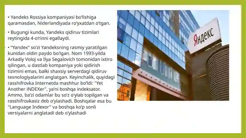 Yandex haqida 3