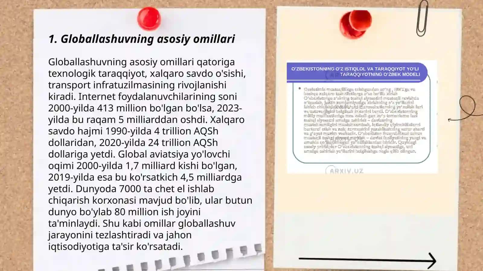 Globallashuv va barqaror taraqqiyot tushunchalari: oʻzaro aloqasi va farqi 3