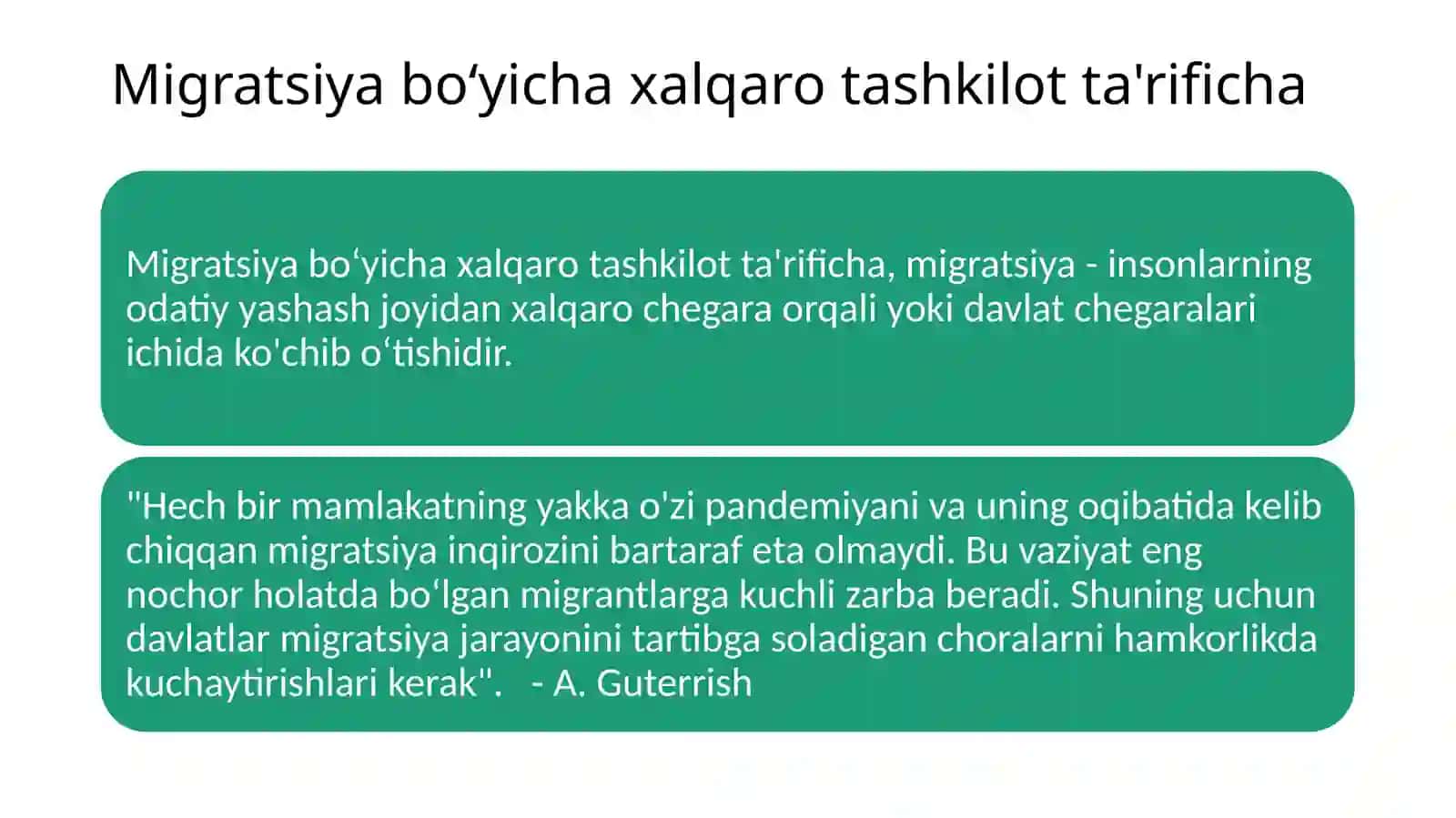 Migrantlar va ularning oila a’zolari huquqlarini himoya qilish 3