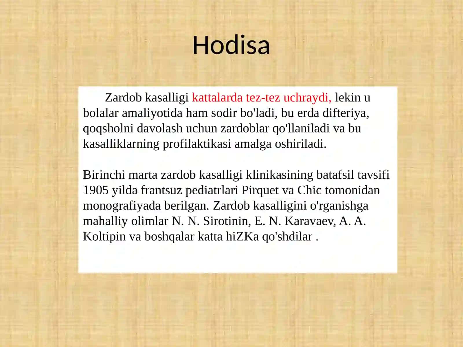 Zardobkasalligi 3