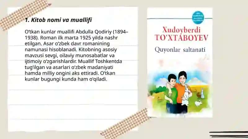 Oʻtkan kunlar 3