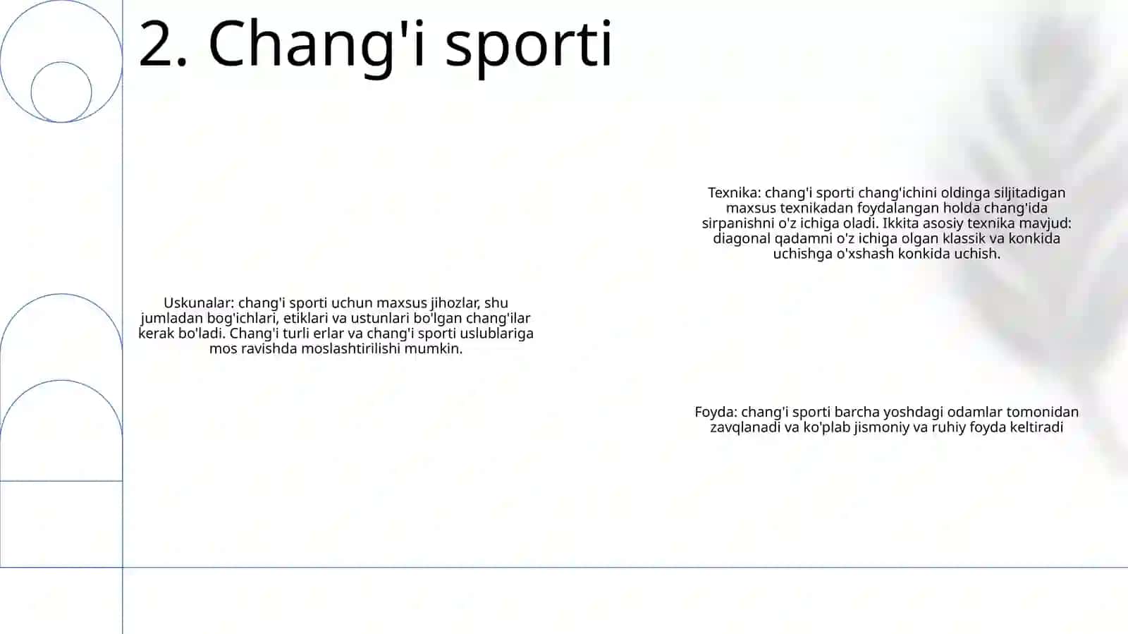Die Wintersport Arten 3