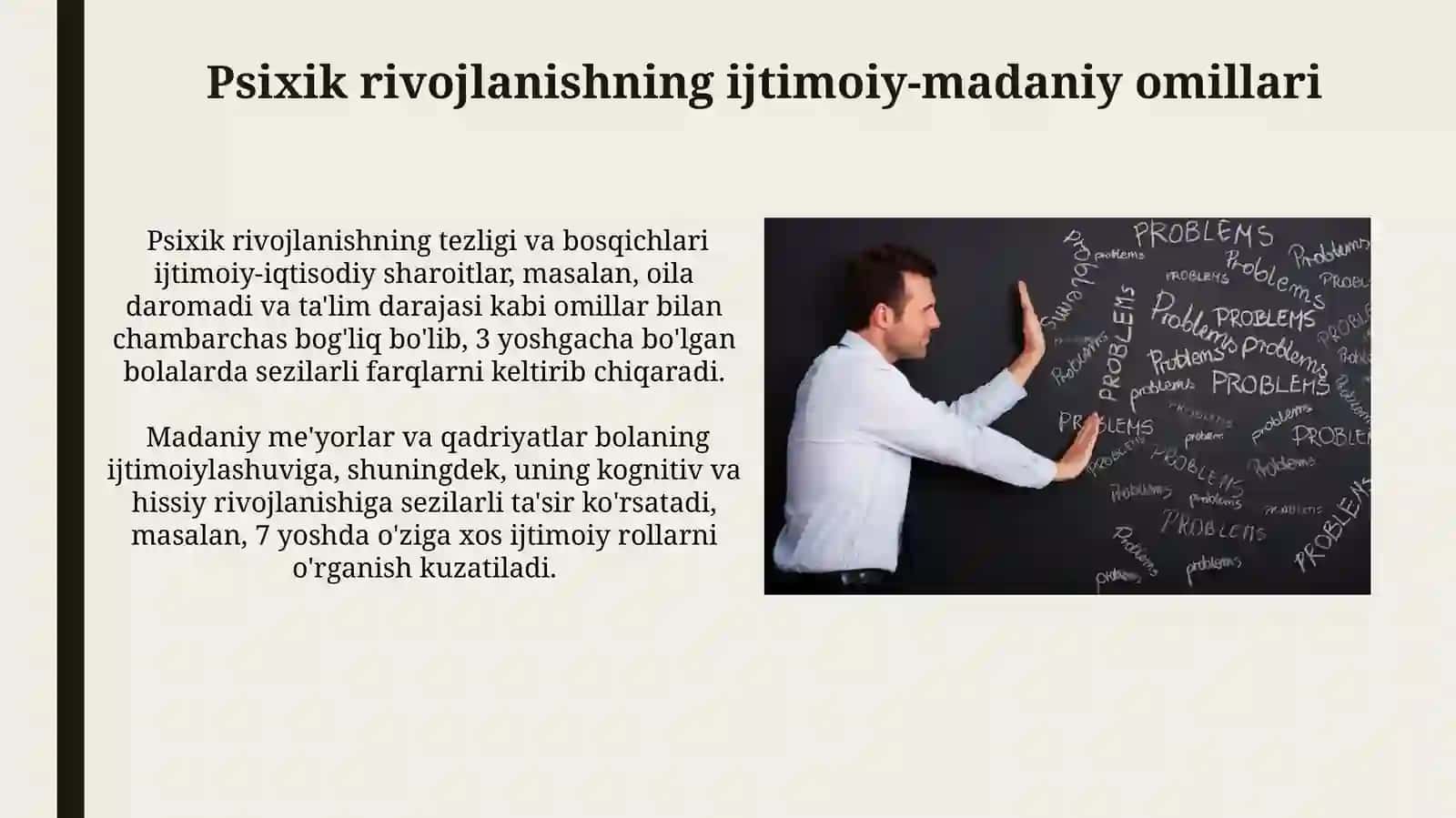 Psixik rivojlanish va uni davrlashtirish muammosi 3