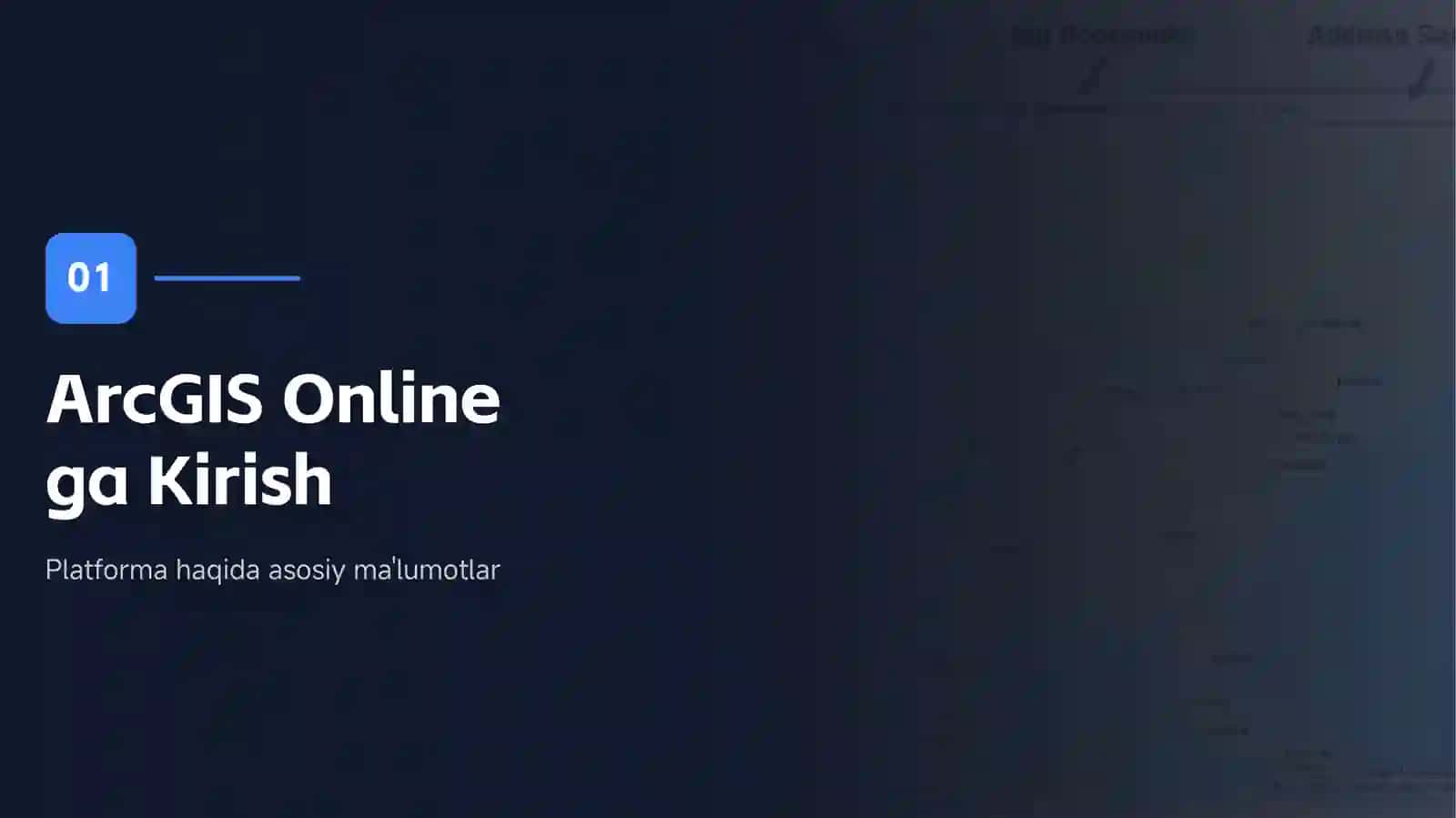ESRI ARCGIS ONLINE 3