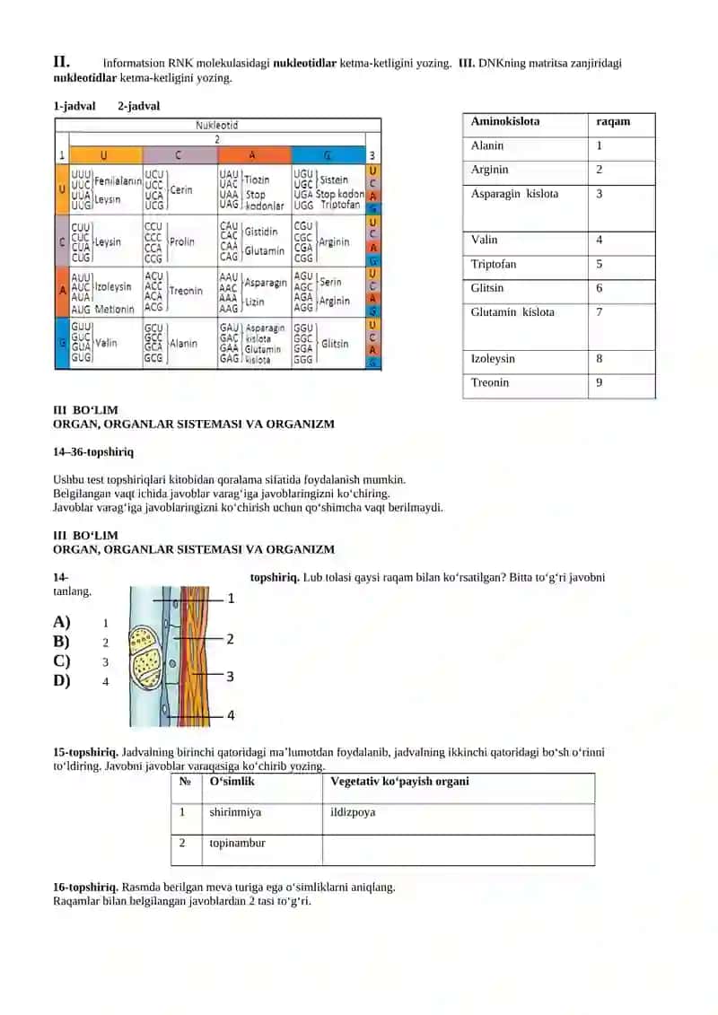 BIOLOGIYA – HAYOT HAQIDAGI FAN 3