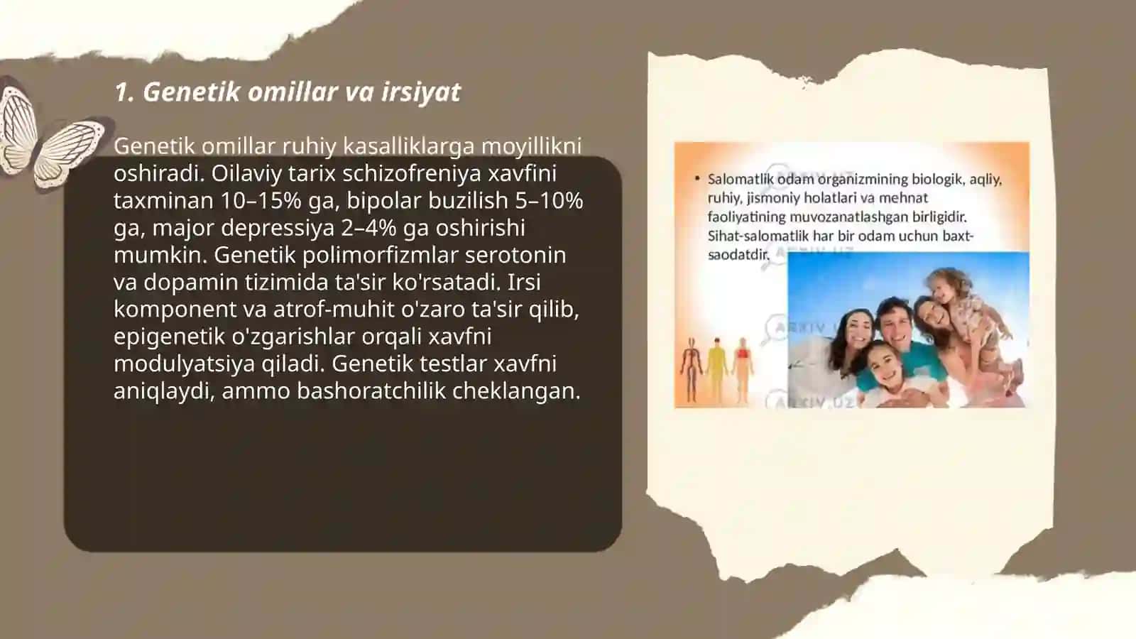 Ruhiy salomatlik omillari 3