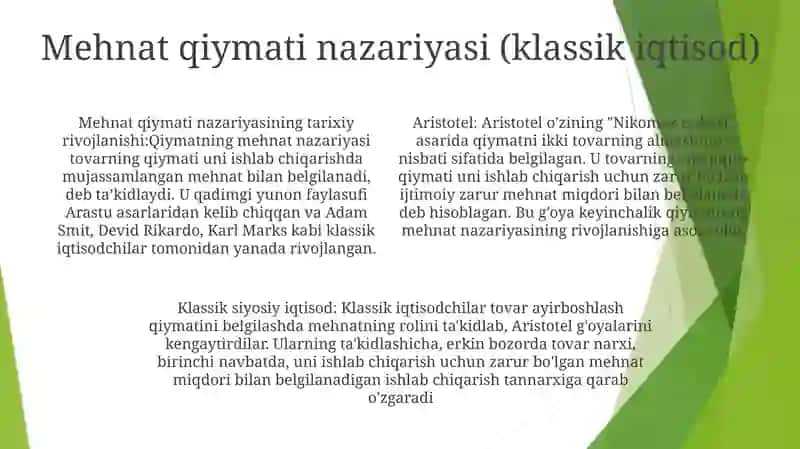 Qadriyat Nazariyasining Shakillanish Tarixi 3