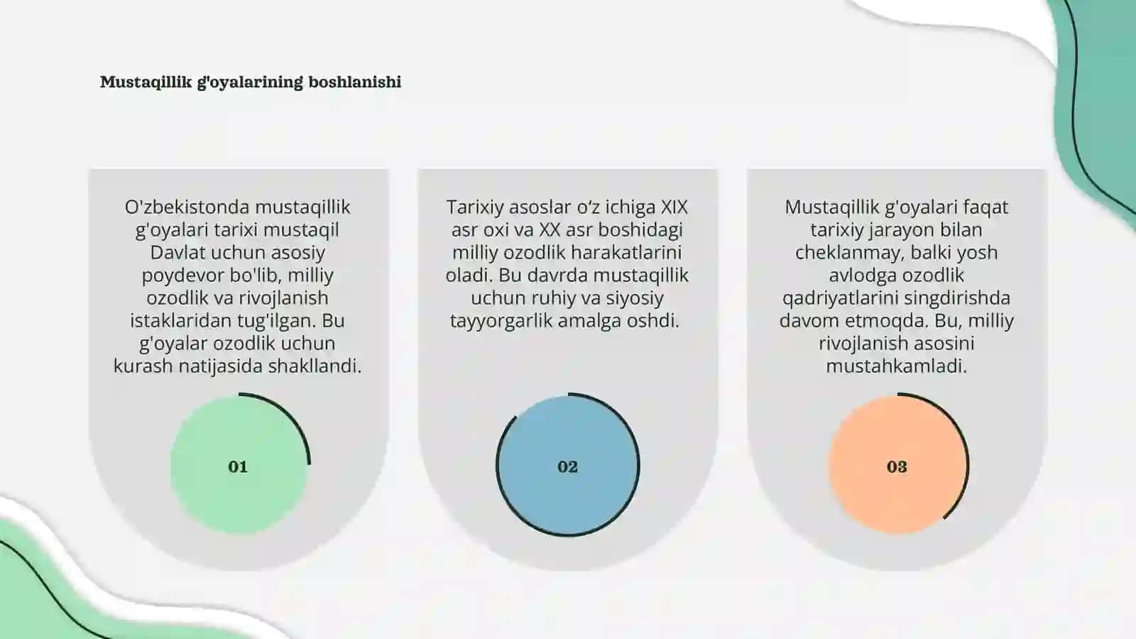 O'zbekistonda mustaqillik g'oyalarning tarixiy asoslari 3