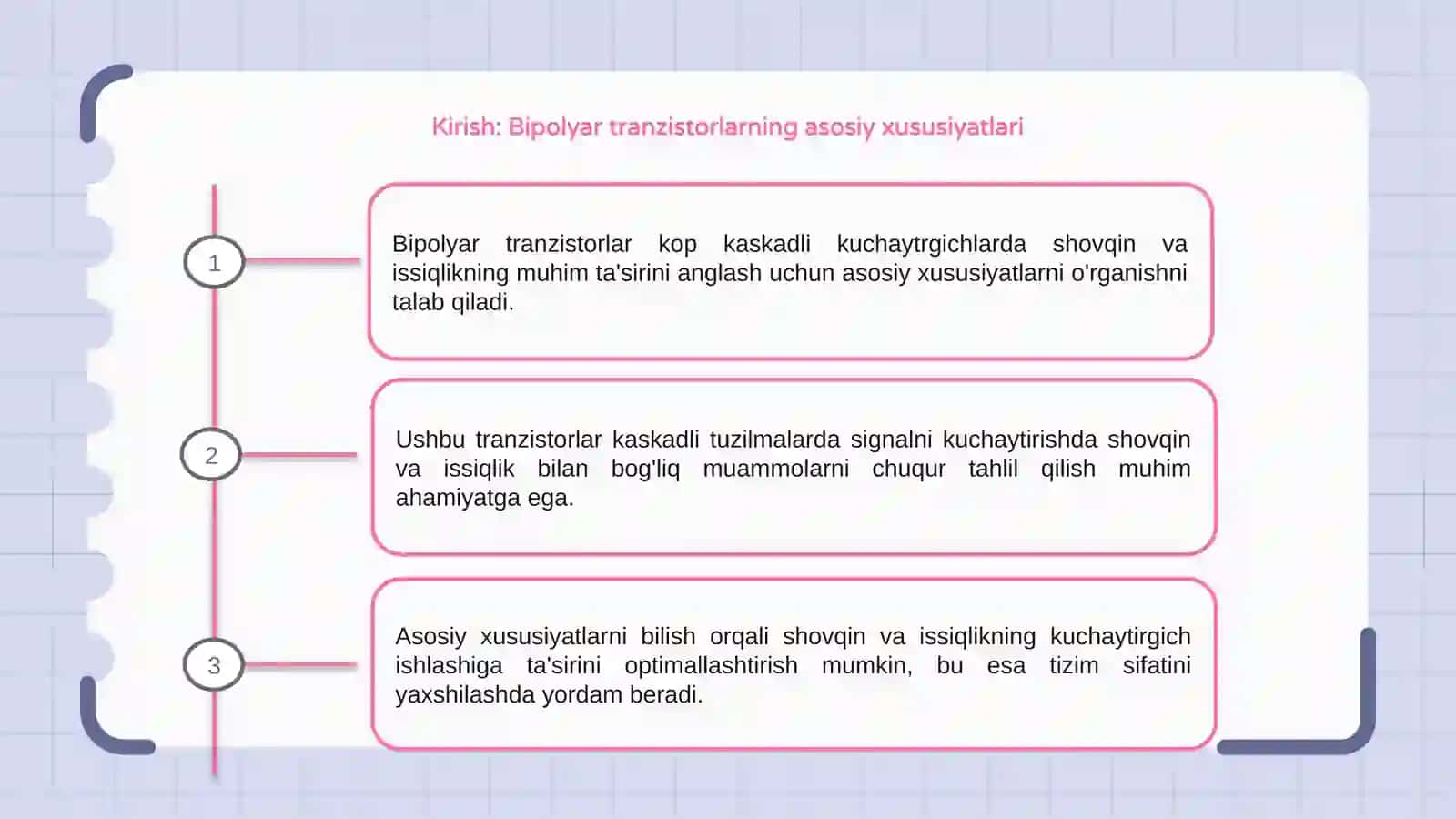 Bipolyar tranzistorlarning kop kaskadli kuchaytrgichlarda shovqin va issiqlik effektlarini chuqur tahlil qilish 3
