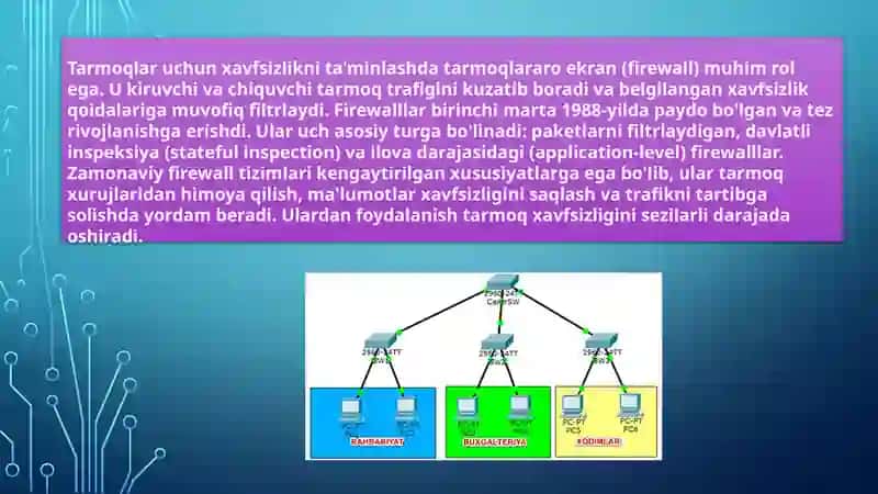 Tamoqda Firewall Apparati 3