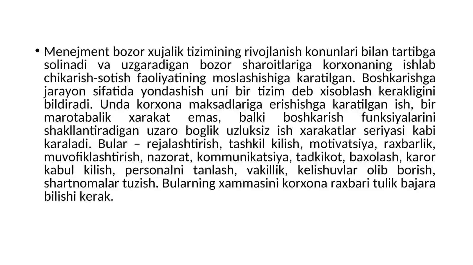 Boshqaruv funksiyalari va tamoyillari 3