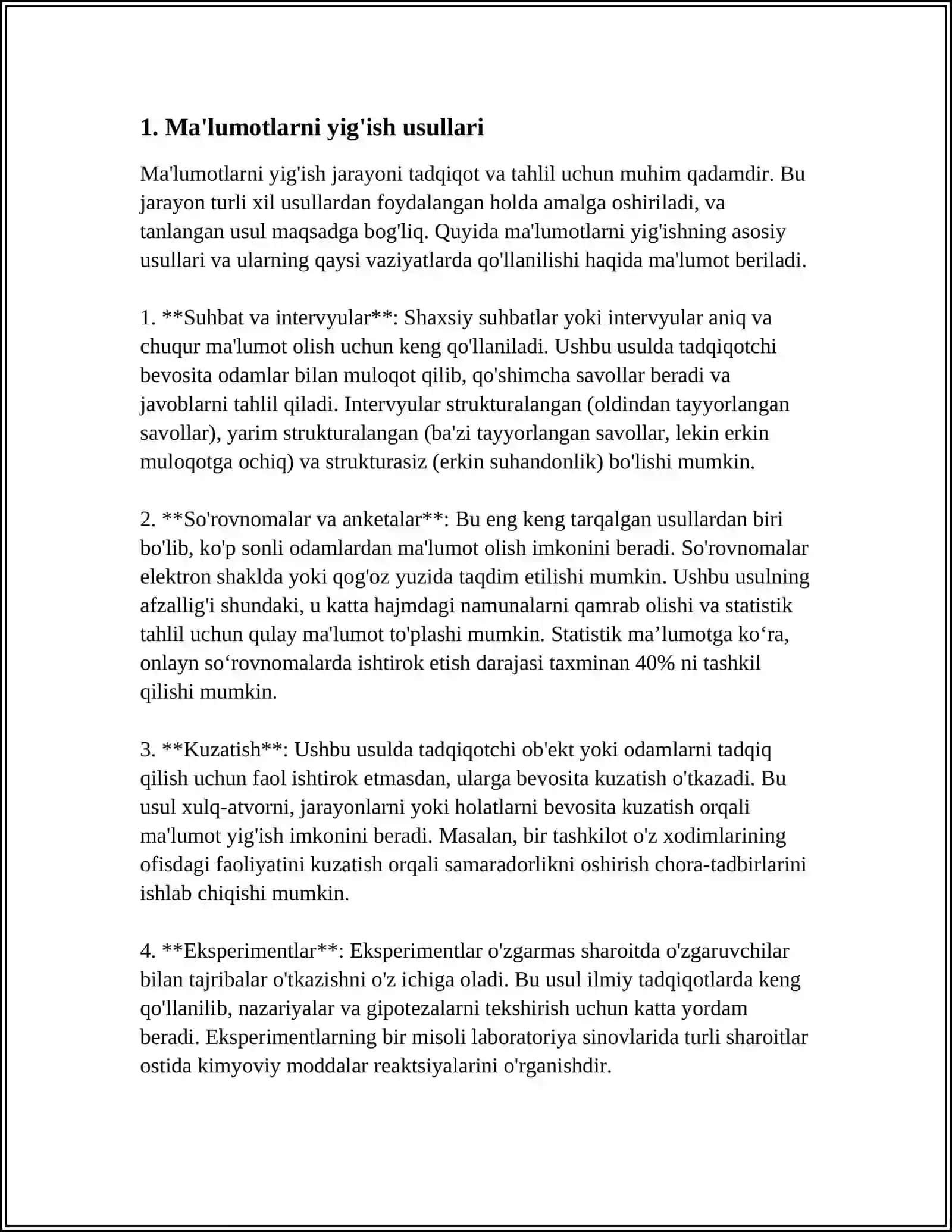 MA'LUMOTLARNING INTELEKTUAL TAXLIL BOSQICHLARI VA ASOSIY G'OYALARI 3