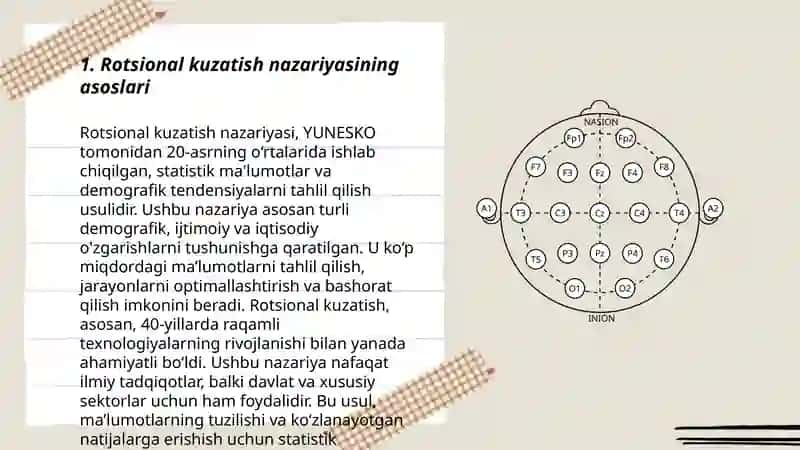 Rotsional kuzatish nazariyasi 3