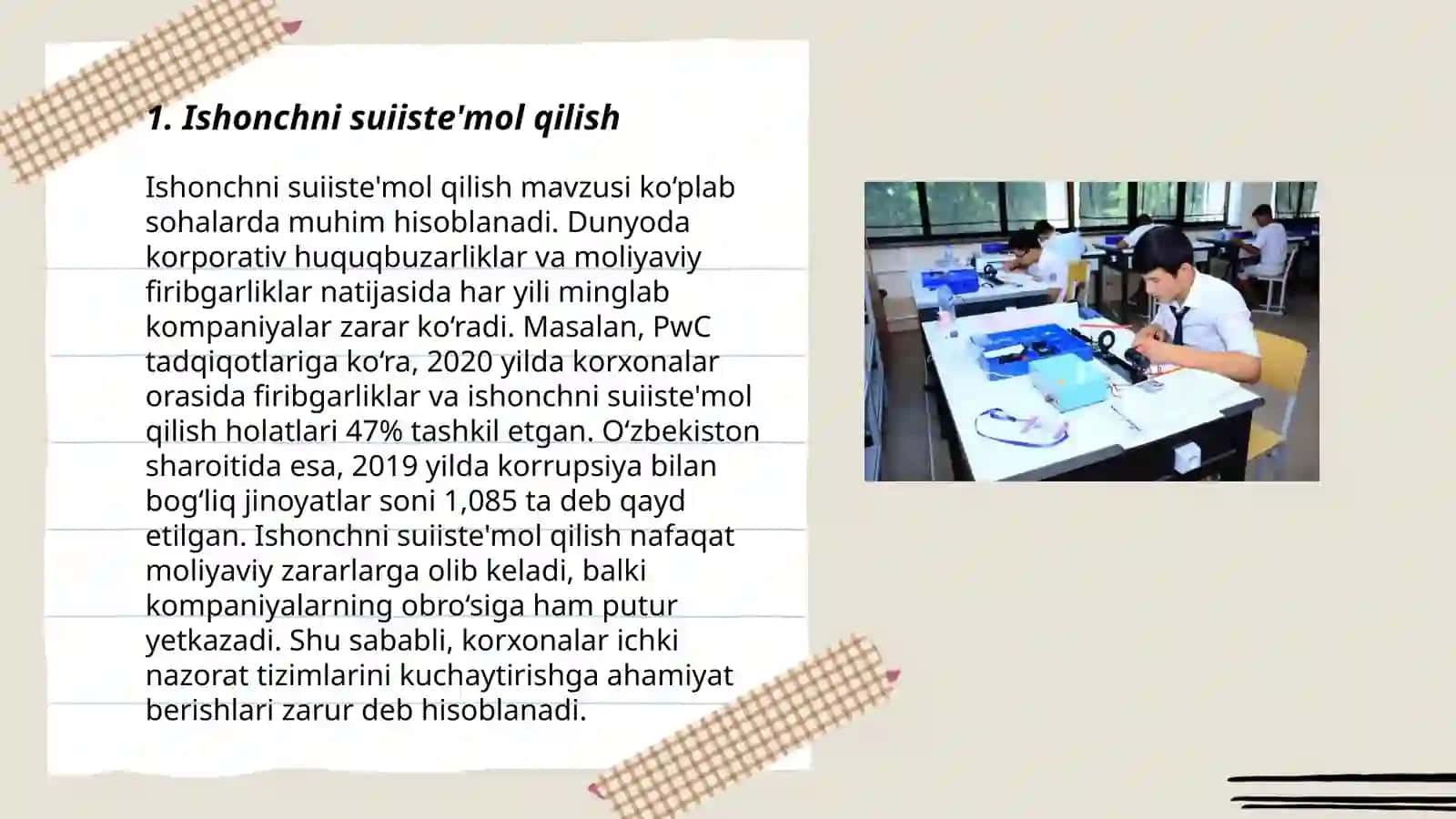 Ishonchni suiiste'mol qilish 3